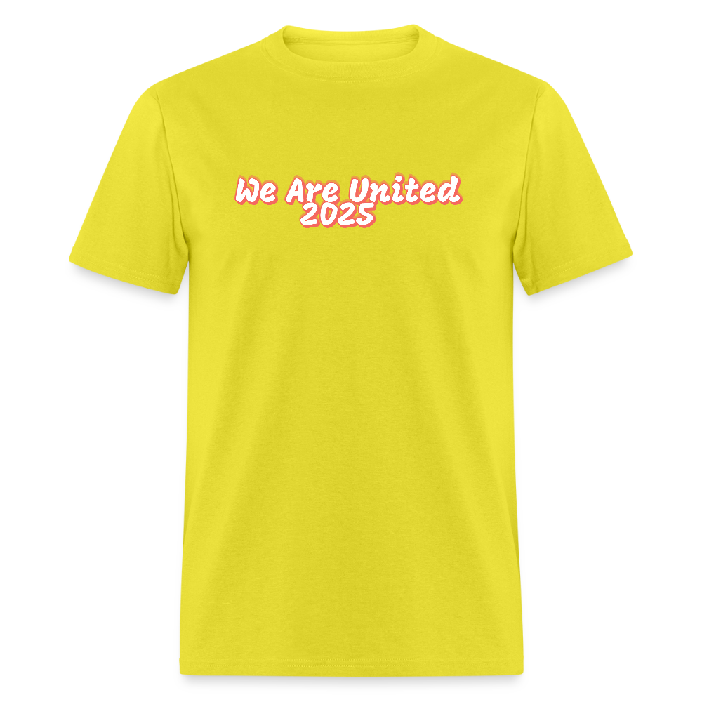 We Are United 2025 - yellow