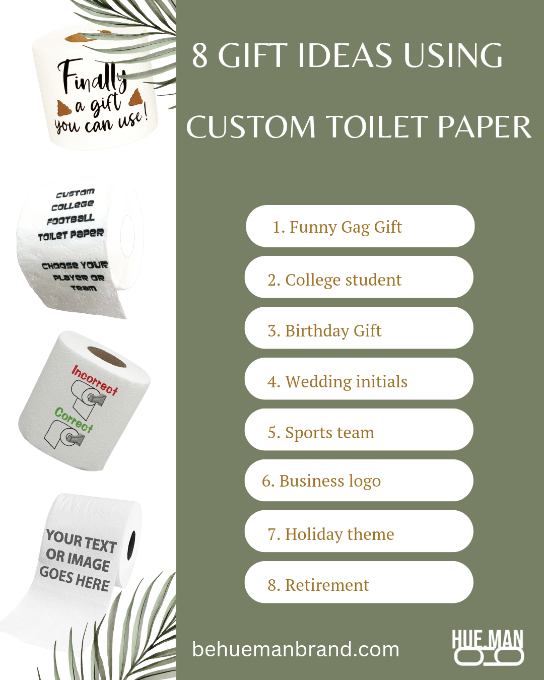 Custom Toilet Paper