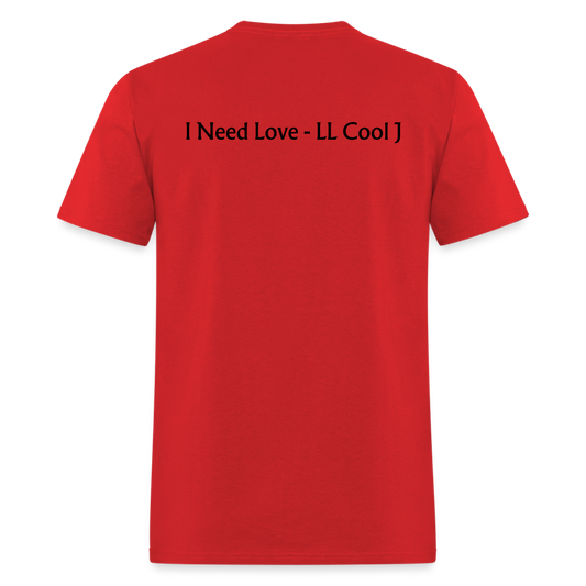Memphis Love Butter - I Need Love - LL Cool J - red