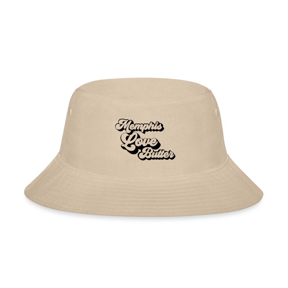 Memphis Love Butter Bucket Hat - cream