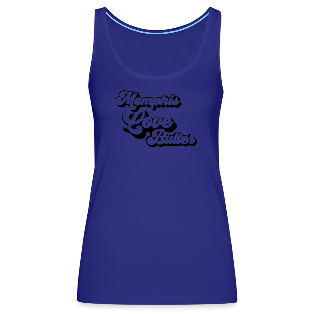 Memphis Love Butter Women's Tank - royal blue