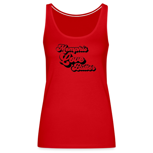 Memphis Love Butter Women's Tank - red