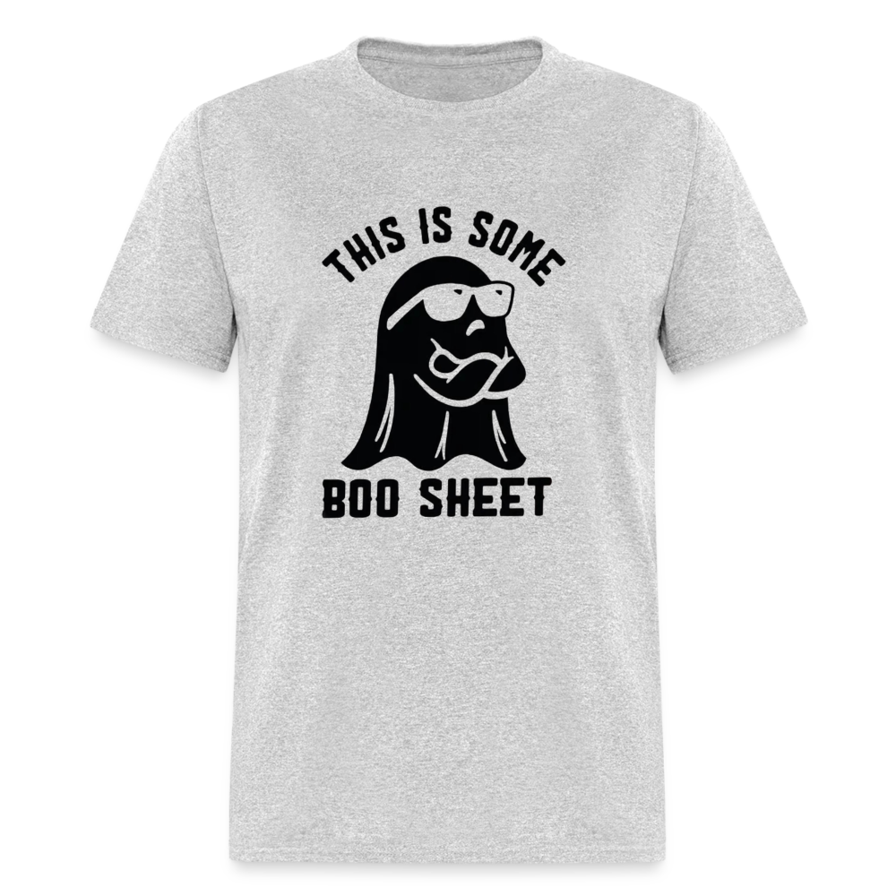 This is some BOO sheet - heather gray