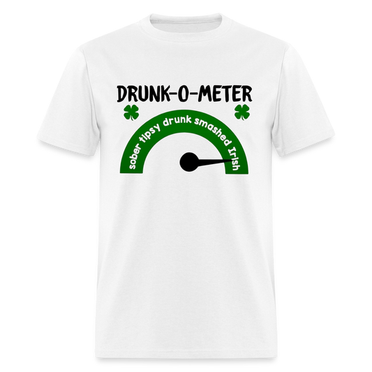 St Patrick's Day meter T-Shirt - white