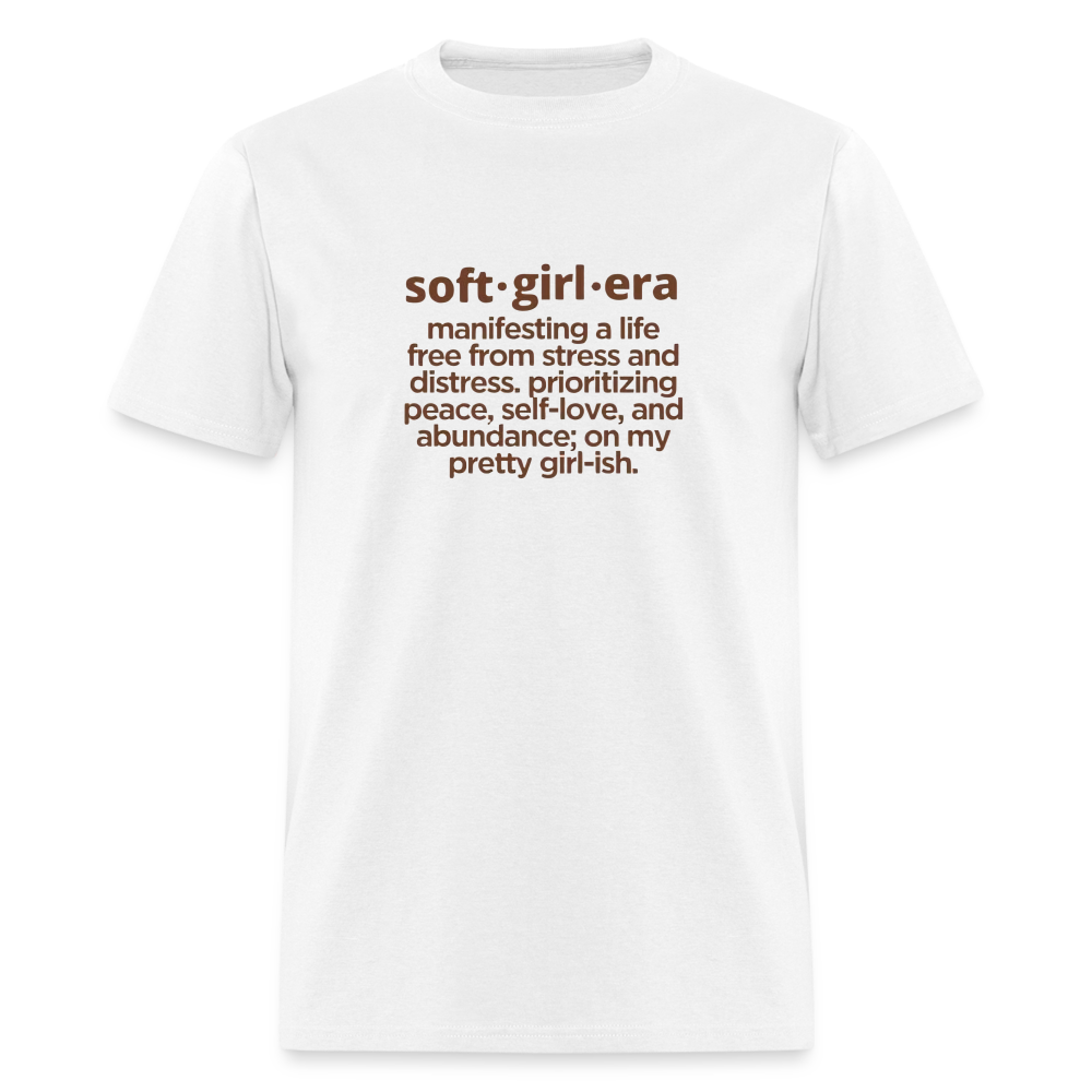 Soft Girl Era T-shirt - white