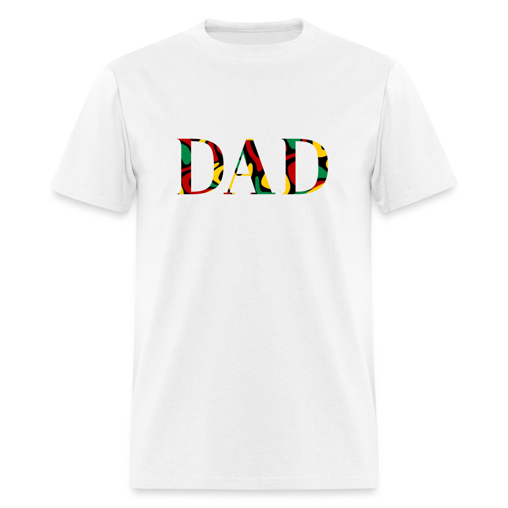 Dad Juneteenth style - white